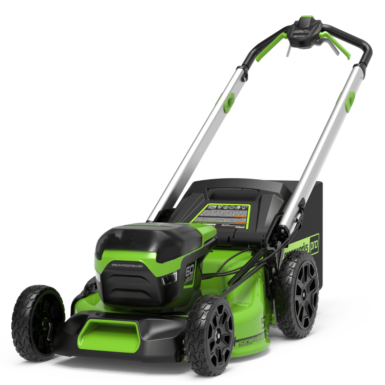 Газонокосилка самоходная, аккумуляторная Greenworks GD60LM51SP 2514307