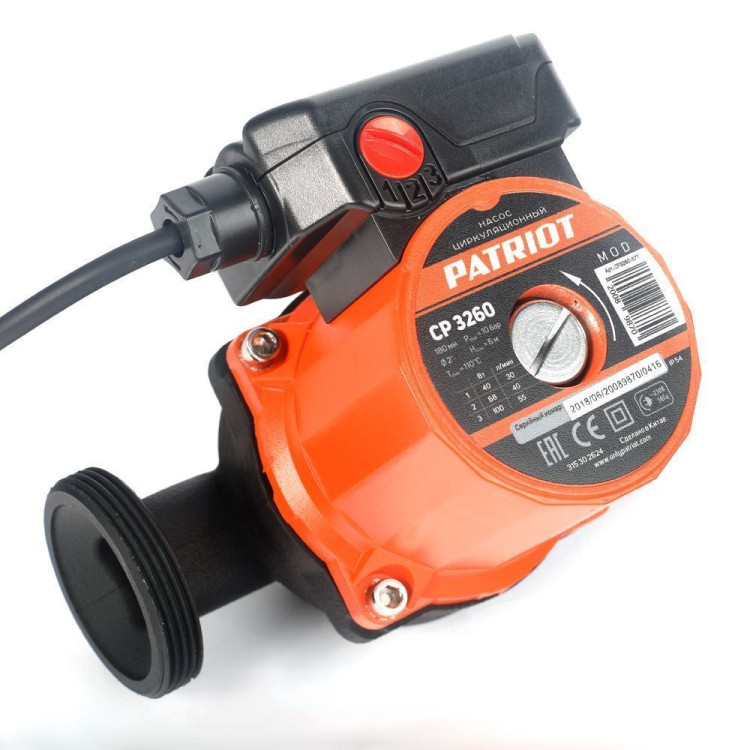 Насос циркуляционный PATRIOT CP3260