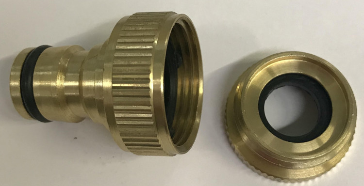 Штуцер резьбовой универсальный 3/4x1/2 Латунный HY-2027t