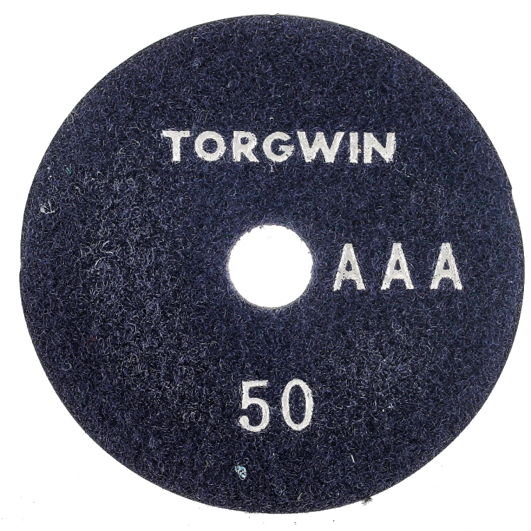 алмазный гибкий диск на липучке (черепашки) без воды 50 TORGWIN