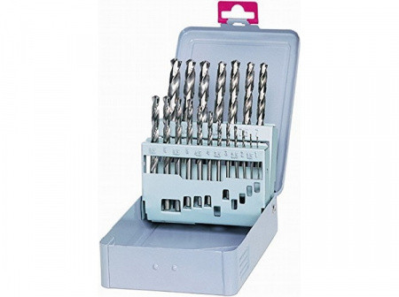 Набор сверл по металлу 1,0-10,0мм 19шт KEIL шлифованные 302500110