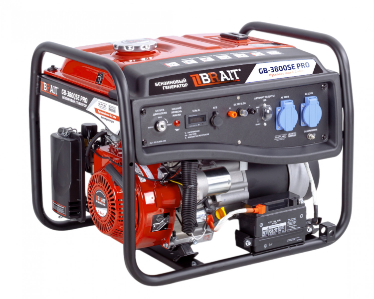 Генератор бензиновый BRAIT GB-3800SE PRO