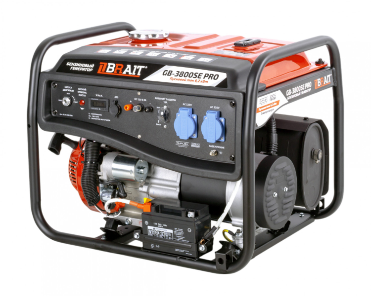 Генератор бензиновый BRAIT GB-3800SE PRO