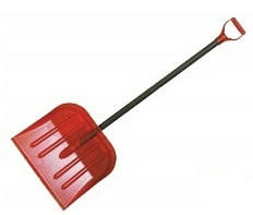 Лопата снеговая Сузун-530 в сборе КРИСТАЛЛ (поликарбонат)