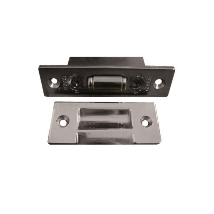 Фиксатор дверной роликовый "TRODOS" хром (24)