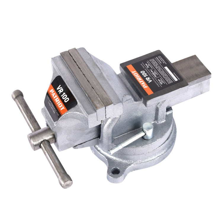 Тиски слесарный поворотные PATRIOT VR 100