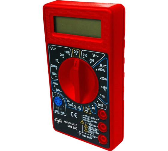 Мультиметр ММ 150Н ELITECH