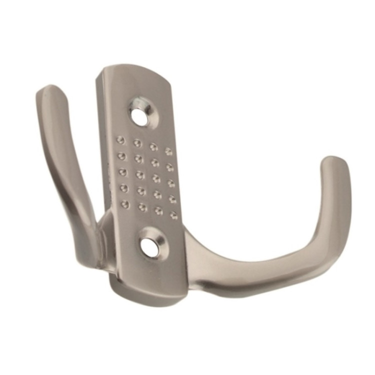 Крючок TOMMY 04.41 перф. 2-х рожковый (Никель) (100)