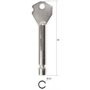 Заготовка для ключа ТИТАН-ТТ2 оригенал