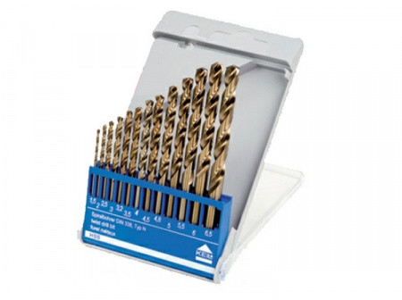 Набор сверл по металлу 1,5-6,5мм 13шт KEIL кобальтовые 307213165