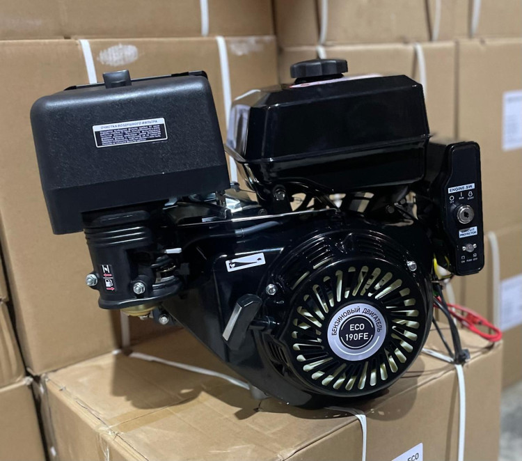 Двигатель FORZA ECO 190FE | 15 л.с. | шкив 25 мм.