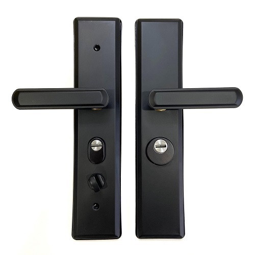 Ручка на китайскую дверь 002А-5 черный (Универсальная)