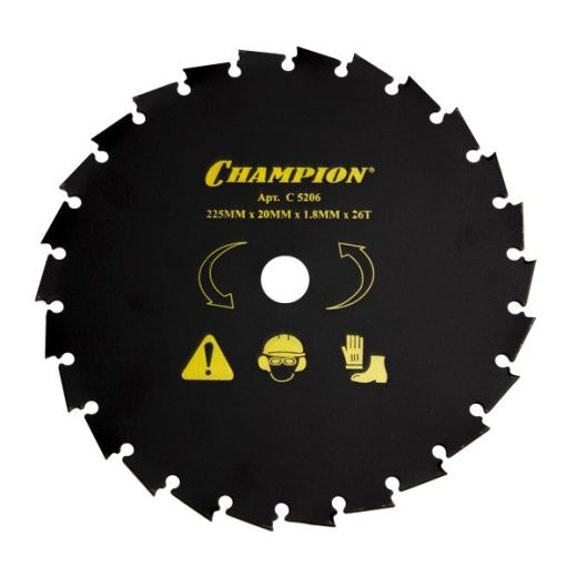 Нож с долотообразными зубцами 26/225/20 (CLS-5800) C5206 Champion