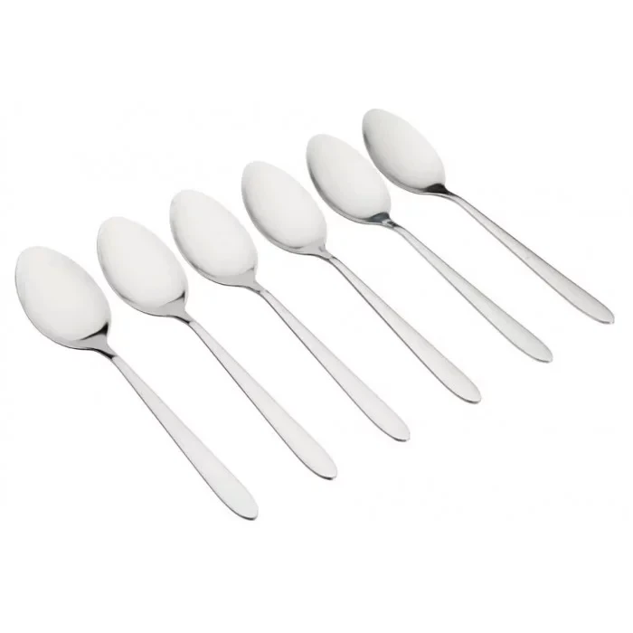 Набор чайных ложек 6 шт. из нержавеющей стали