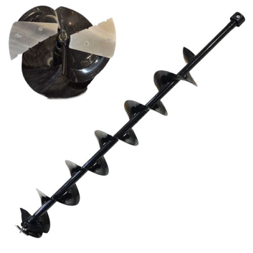 Бур для льда ф250мм, 1000мм, Heinola, для ВТ45,121. БЕЗ переходника 250-1000-STIHL