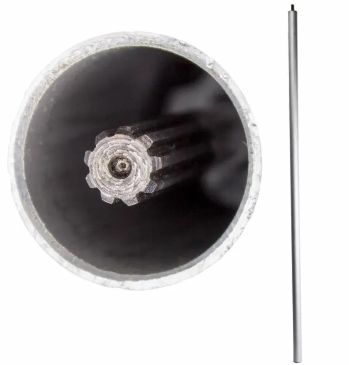 Штанга для мотокос цельная с валом (152 см, 28 мм, 9 зубьев), 1700059