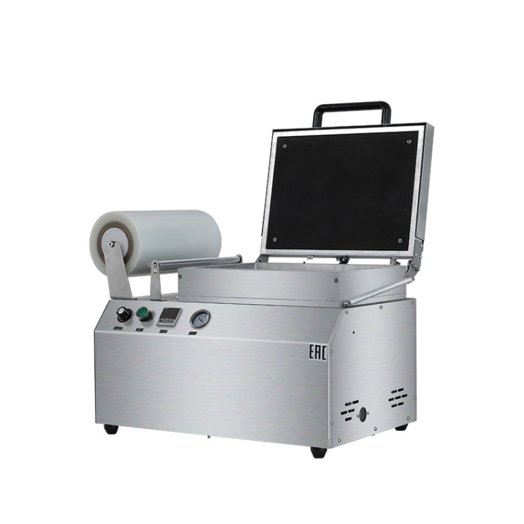 Скин упаковочная машина HLV-300VST NEW (210*148*40мм, матрица на 2 лотка)