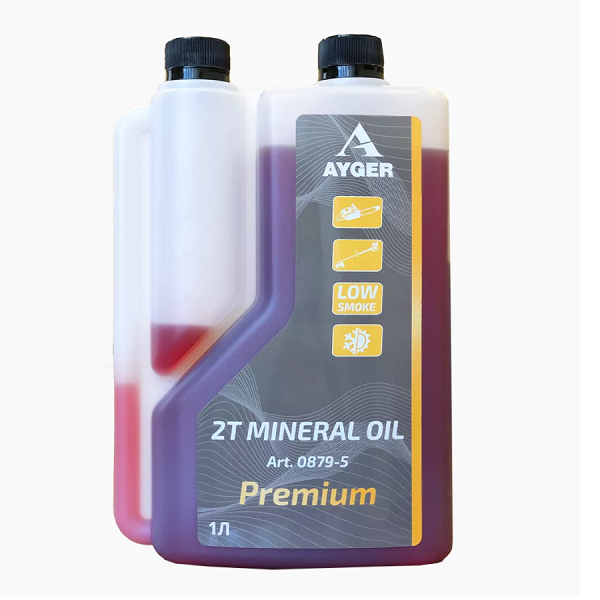 Масло для 2-х такт. двиг. 1:50, 1л, с дозатором, минерал, КРАСНОЕ API TC (8) (32999)