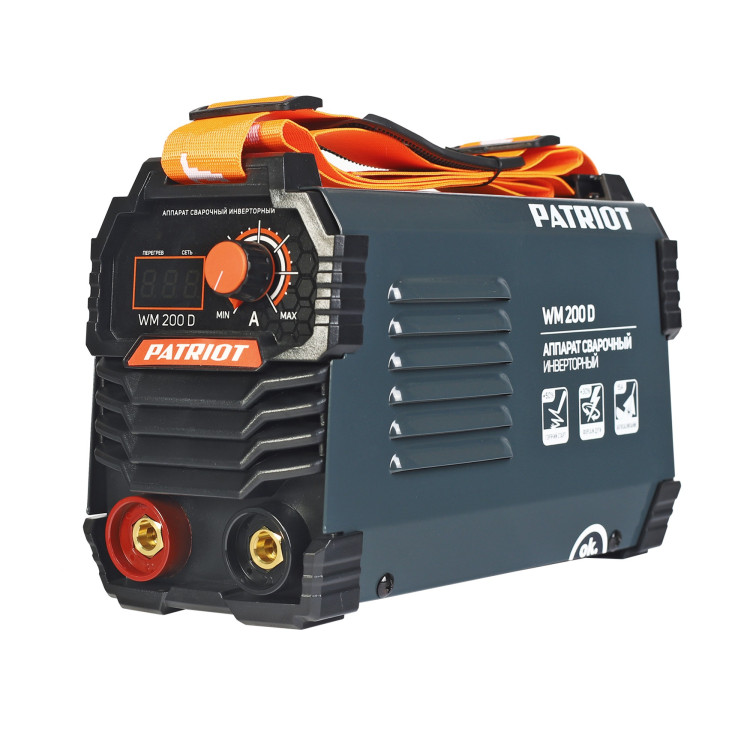Сварочный аппарат инверторный PATRIOT WM 200D Mma