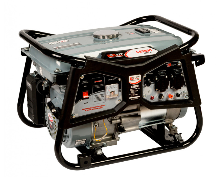 Генератор бензиновый BRAIT GB-3800