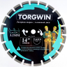 Алмазный диск сегмент с лазерной сваркой (асфальт) 350*10*25.4 TORGWIN