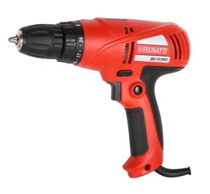 Дрель-шуруповерт сетевая FELISATTI ДШ-10/260Э