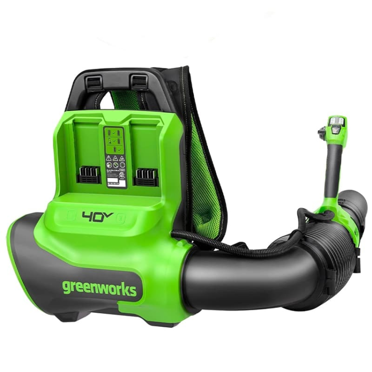 Ранцевая воздуходувка аккумуляторная Greenworks GD40BPG2 2408107