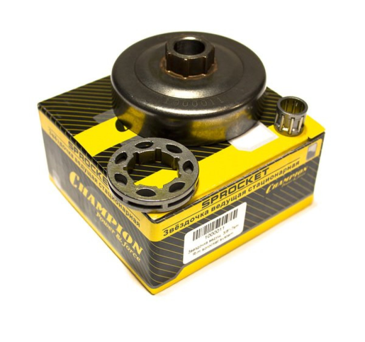 Звездочка ведущ. 3/8&quot;-7sm (P350,351,H36,41,235,236,240, J2040,P365,405) съем вен.+подшипник 1000011