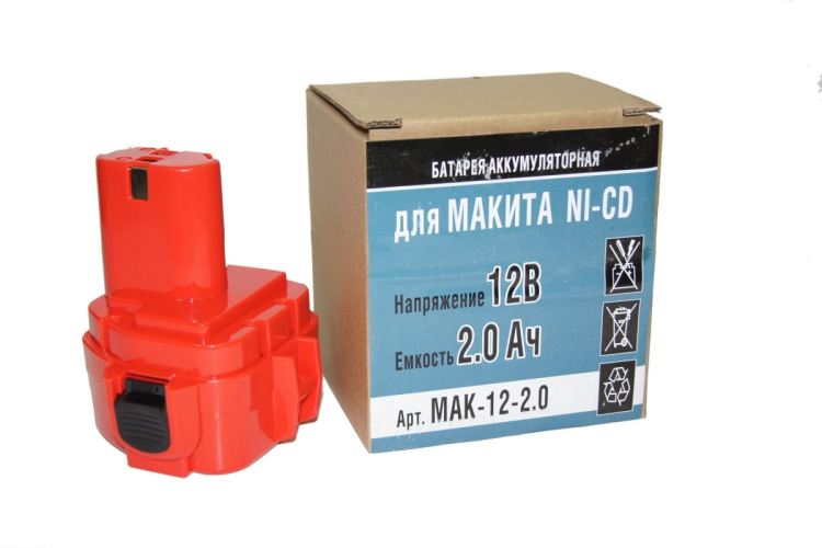 Аккумулятор Makita Ni-CD 12V 2.0 AH