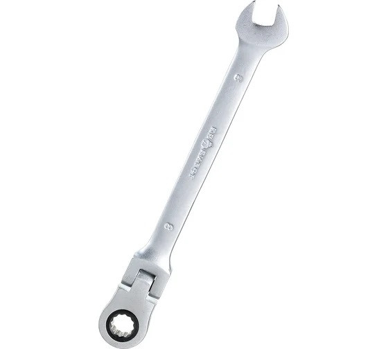 Ключ комбинированный 8мм, с трещоткой Квалитет ККТ-8Ш