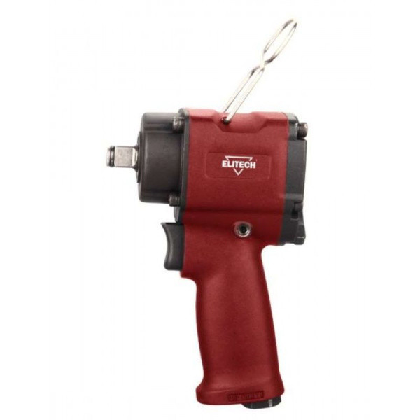 Гайковерт удар. пнев, квадрат 1/2, 610Нм, 6,3 бар, 141л/мин, 8500об/мин, 1,46кг