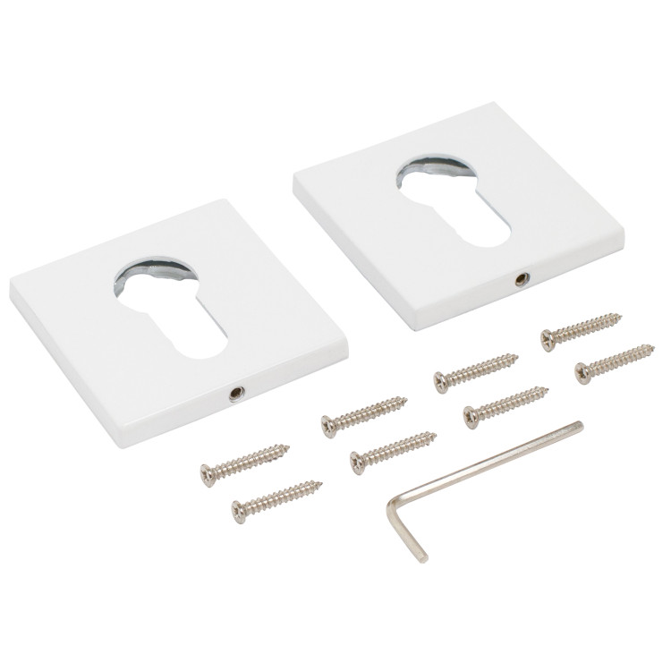 Накладка для ц/м "АЛЛЮР" ЕТ-S2 WW белый (62110)