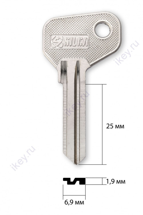 заготовка для ключа IMS-5 Silca (0340)