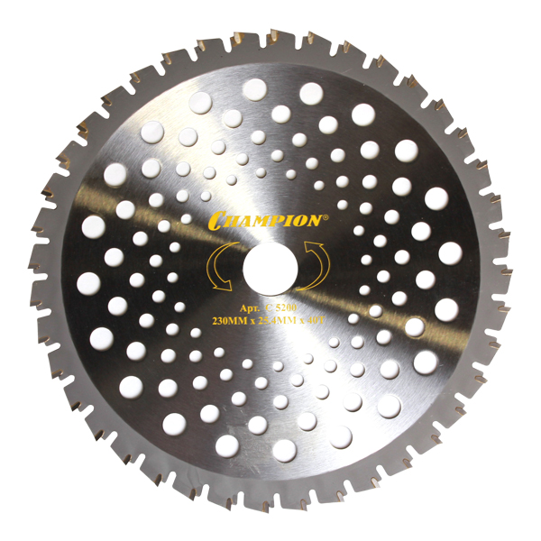 Нож с зубцами из твердого сплава Champion Knife 40/230/25,4