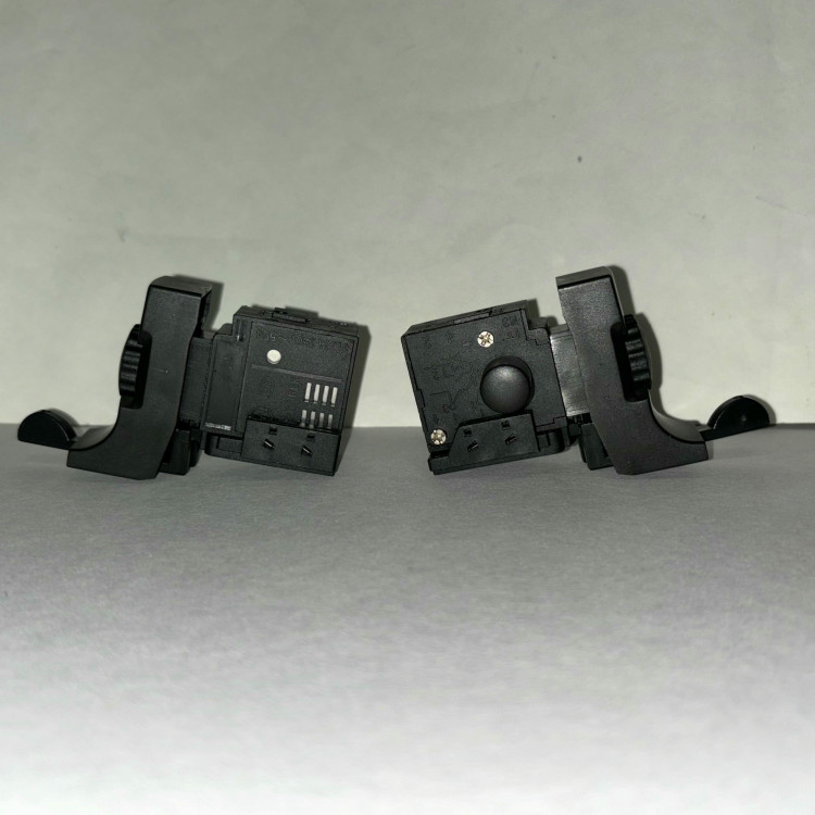 Выключатель №122 дрель (Китай) DWT реверс загнутый вверх 6A HOZ