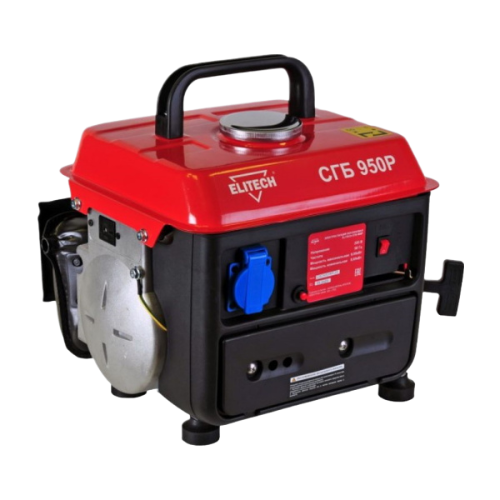 Генератор бензиновый ELITECH СГБ 950Р