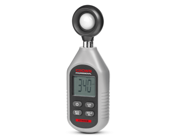 Измеритель люксметр освещенности Crown CT44108