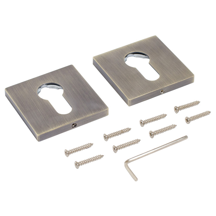 Накладка для ц/м "АЛЛЮР" ЕТ-S2 МAB мат.бронза