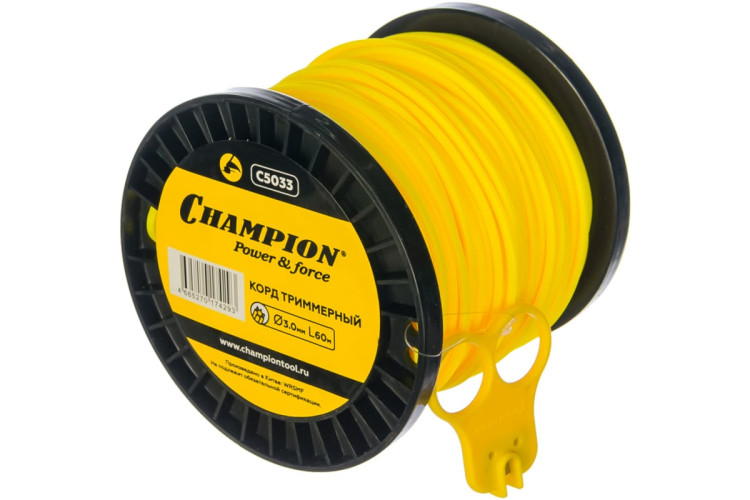 Корд трим.CHAMPION Star 3.0мм* 60м (звезда)