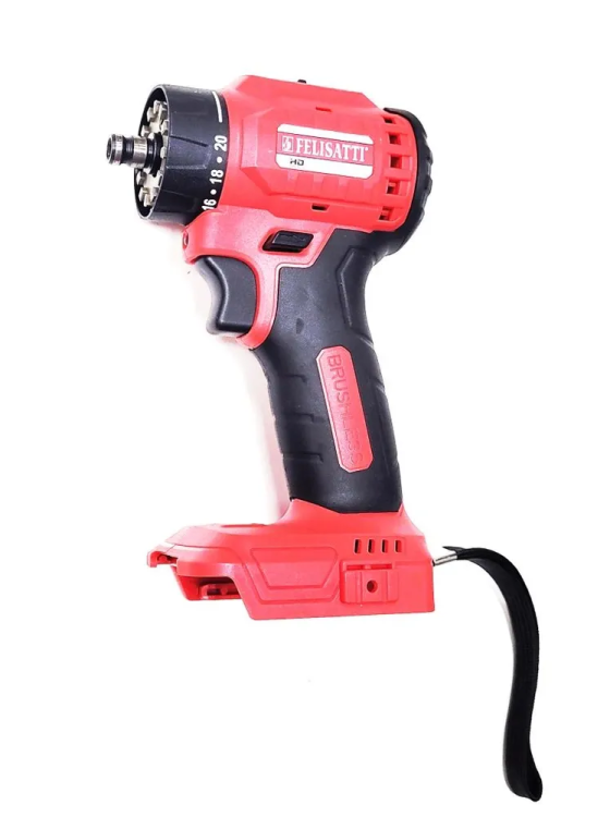Аккумуляторная дрель FELISATTI ДА-18В с съёмными насадками