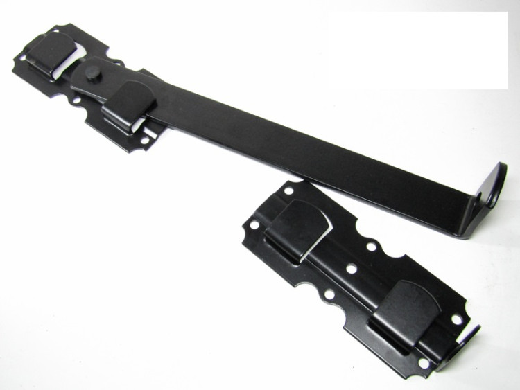 Засов-задвижка ворот НОЭЗ ЗЗВ-470-S черный (8)