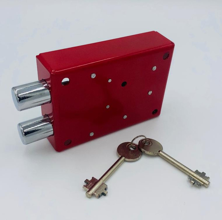 Замок сейфовый KS-206S (красный) 2 кл.