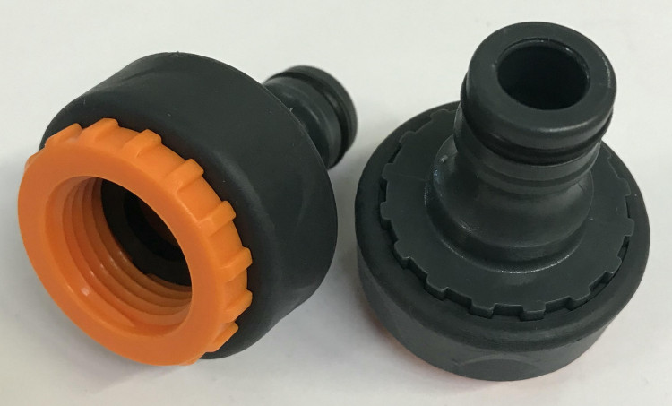 Штуцер резьбовой универсальный 3/4x1/2 Обрезиненный BSJ-3113, HYA16