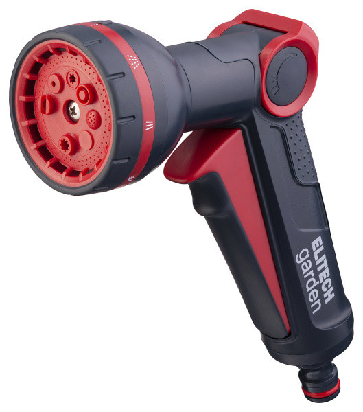 Пистолет-распылитель 8 режимов полива ELITECH Garden