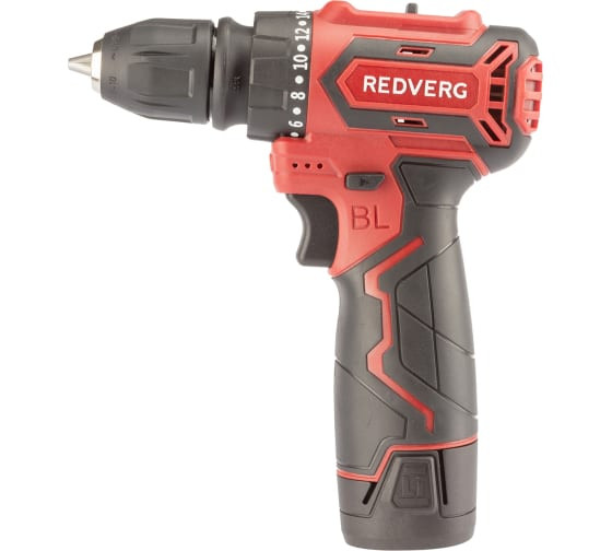 Аккумуляторная дрель-шуруповерт REDVERG RD-SD10L/2Y