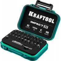 Набор бит ударных торсионных Impact 32 предмета, в боксе KRAFTOOL 26066-H32