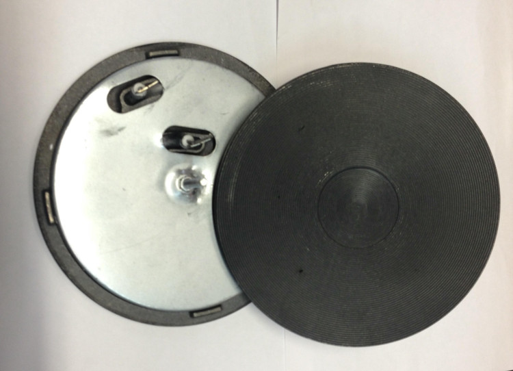 Электрическая конфорка чугунная D185-1,5кВт. на Эл, плиту (со встр, тэном) КИТАЙ HOZ