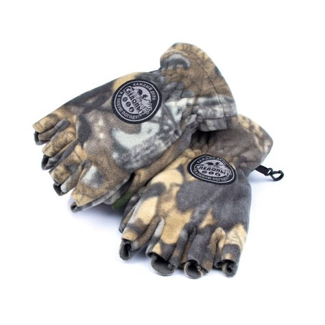 Перчатки "СИБИРСКИЙ СЛЕДОПЫТ - ANGLER", виндблок, темный лес, р-р L(9)