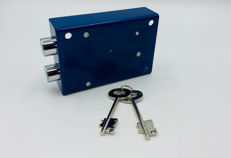 Замок сейфовый KS-206S (синий) 2 кл. (ТИП-2)