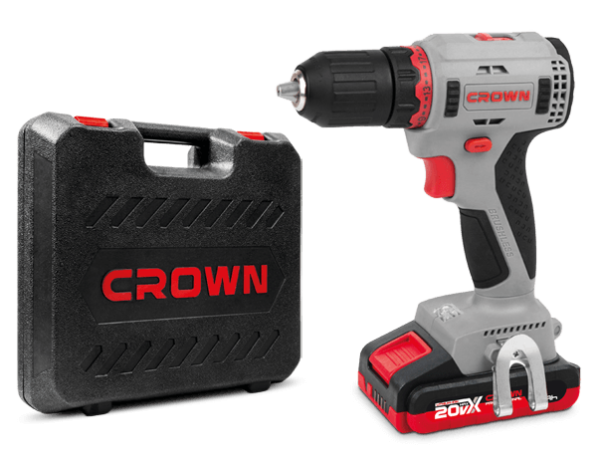 Аккумуляторная дрель-шуруповерт CROWN CT21091HX-4 BMC
